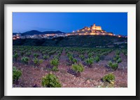 Church and village of San Vicente de la Sonsierra, La Rioja, Spain Fine Art Print