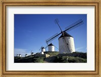 Windmills, Consuegra, La Mancha, Spain Fine Art Print