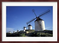 Windmills, Consuegra, La Mancha, Spain Fine Art Print