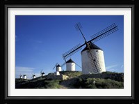 Windmills, Consuegra, La Mancha, Spain Fine Art Print