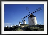 Windmills, Consuegra, La Mancha, Spain Fine Art Print