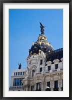 Spain, Madrid Metropolis building on Grand Via Fine Art Print