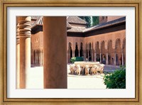 Patio de los Leones in the Alhambra, Granada, Spain Fine Art Print