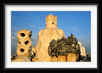 Antonio Gaudi's La Pedrera, Casa Mila, Barcelona, Spain Fine Art Print