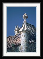 Antonio Gaudi's Cassa Batilo, Barcelona, Spain Fine Art Print
