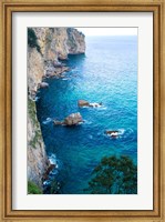 Spain, Cantabria, Faro del Caballo, Mount Buciero, Cliffs Fine Art Print