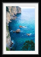 Spain, Cantabria, Faro del Caballo, Mount Buciero, Cliffs Fine Art Print
