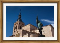 Plaza San Martin and San Martin Church, Segovia, Spain Fine Art Print