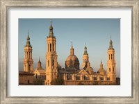 Basilica de Nuestra Senora de Pilar, Zaragoza, Spain Fine Art Print