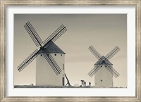 La Mancha Windmills, Campo de Criptana, Castile-La Mancha Region, Spain Fine Art Print