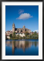 View from the Tormes River, Salamanca, Spain Fine Art Print