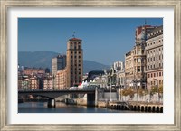 Riverfront Buildings, Bilbao, Spain Fine Art Print