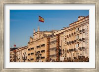 Waterfront Buildings, Santander, Spain Fine Art Print