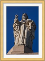 Christ Atop Castilla Santa Cruz de la Mota, San Sebastian, Spain Fine Art Print