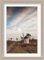 La Mancha Windmills, Consuegra, Castile-La Mancha Region, Spain Fine Art Print