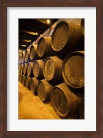 Spain, Bodegas Gonzalez Byass, Winery Casks Fine Art Print