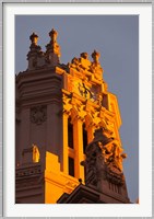 Spain, Madrid, Palacio de Communicaciones Fine Art Print
