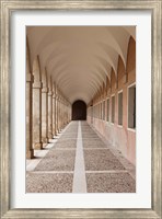 Arched Walkway, The Royal Palace, Aranjuez, Spain Fine Art Print