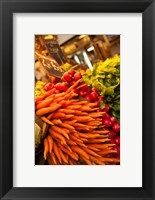 Carrots, Central Market, Malaga, Spain Fine Art Print