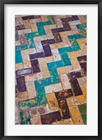 Moorish Tiles, The Alcazar, Seville, Spain Fine Art Print