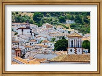 Spain, Andalucia, Cadiz Province, Grazalema View of the town Fine Art Print