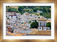Spain, Andalucia, Cadiz Province, Grazalema View of the town Fine Art Print
