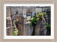 Spain, Andalusia, Ronda Puente Nuevo bridge above El Tajo gorge Fine Art Print