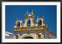 Spain, Andalusia, Zahara Bell tower of the San Juan de Letran Chapel Fine Art Print
