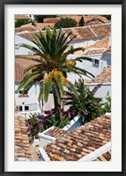 Spain, Andalusia, Zahara Rooftops in the Andalusian White Village Fine Art Print