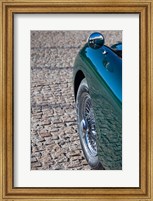 Spain, Avila, classic car 1950s Jaguar XK-150S Fine Art Print
