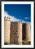 Spain, Castilla y Leon Region, Avila Scenic Medieval City Walls Fine Art Print