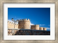 Spain, Castilla y Leon Scenic Medieval City Walls of Avila Fine Art Print