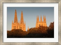 Spain, Castilla y Leon, Burgos Cathedral, Dawn Fine Art Print