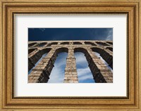 Spain, Castilla y Leon, Segovia, Roman Aqueduct Fine Art Print