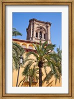 Spain, Granada The bell tower of the Granada Cathedral Fine Art Print