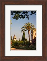 Spain, Granada, Alhambra The Generalife gardens Fine Art Print