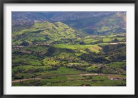 Spain, Santander, View from Pena Cabarga mountain Fine Art Print