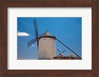 Spain, Toledo Province, Consuegra La Mancha windmills Fine Art Print
