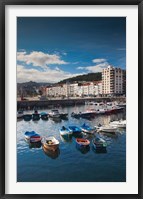 Town And Harbor View, Castro-Urdiales, Spain Fine Art Print