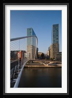 Zubizuri Bridge, Bilbao, Spain Fine Art Print