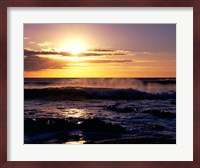 Coastline at Sunset, Lanzarote, Canary Isles, Spain Fine Art Print