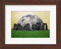 Full Moon over Stonehenge, England Fine Art Print