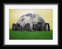 Full Moon over Stonehenge, England Fine Art Print