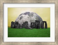Full Moon over Stonehenge, England Fine Art Print
