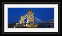 UK, London, Tower Bridge and River Thames Fine Art Print