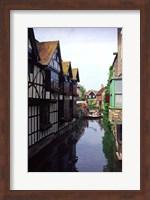 Boating Trips on the River Stour, Canterbury, Kent, England Fine Art Print