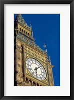 Big Ben Clock Tower on Parliament Building in London, England Fine Art Print