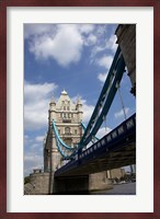 The Tower Bridge over the Thames River in London, England Fine Art Print