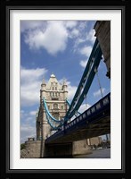 The Tower Bridge over the Thames River in London, England Fine Art Print