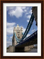 The Tower Bridge over the Thames River in London, England Fine Art Print